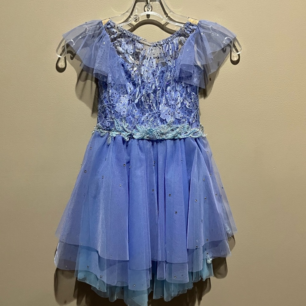 Blue lyrical costume dress